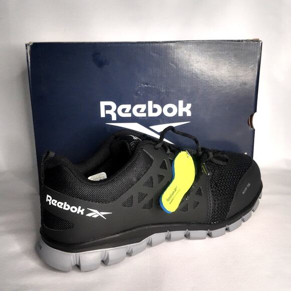 Reebok Other - Reebok Work Sublite Cushion Alloy Toe Work Shoe Men RB4041 Size 10W